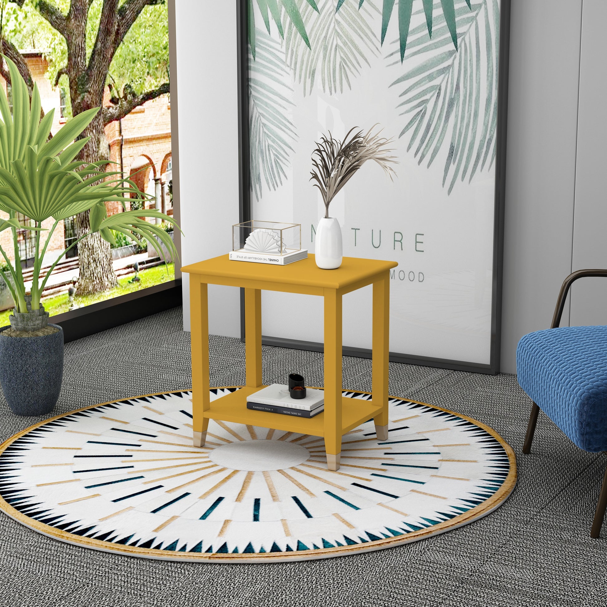 Ready-to-assemble side table