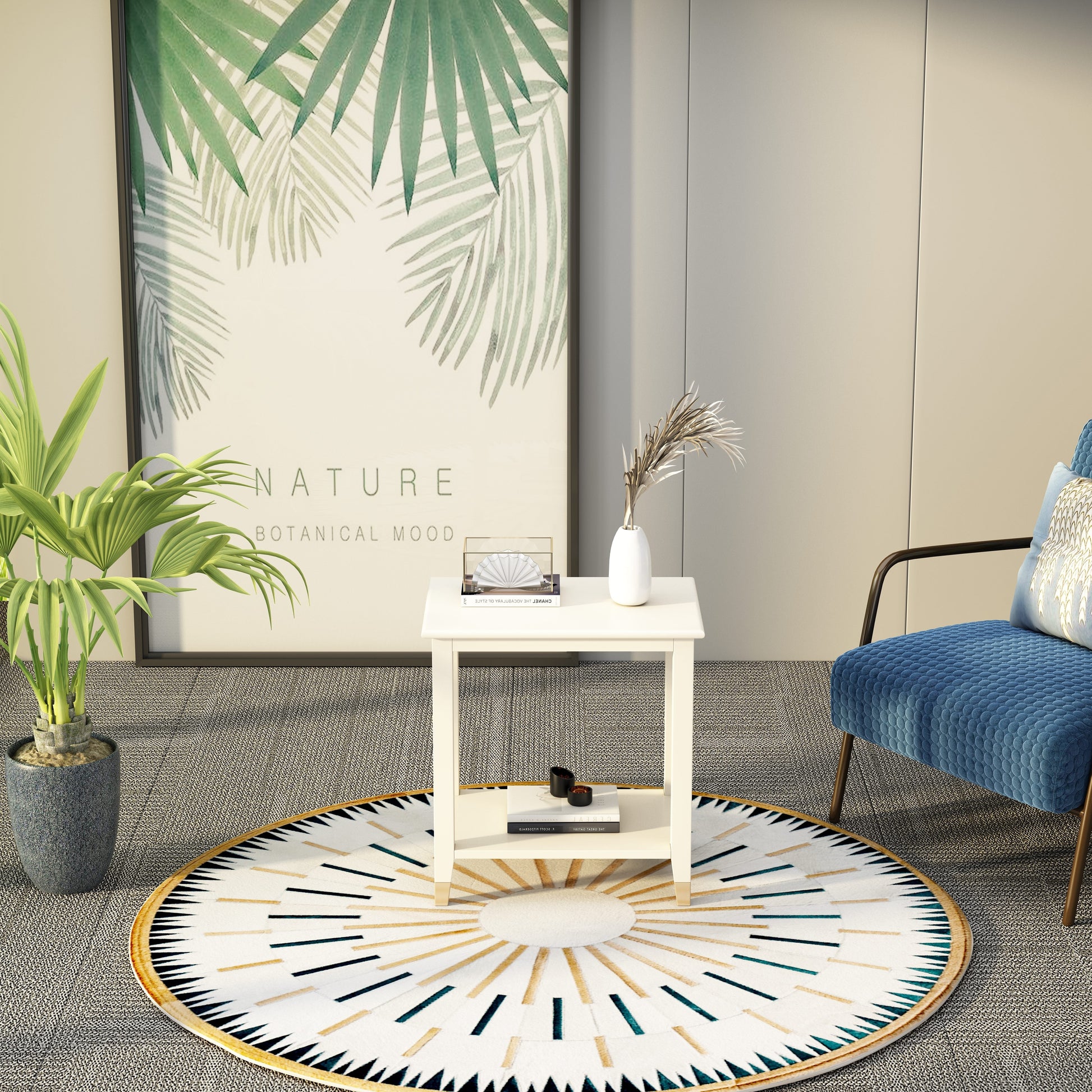 Ready-to-assemble side table