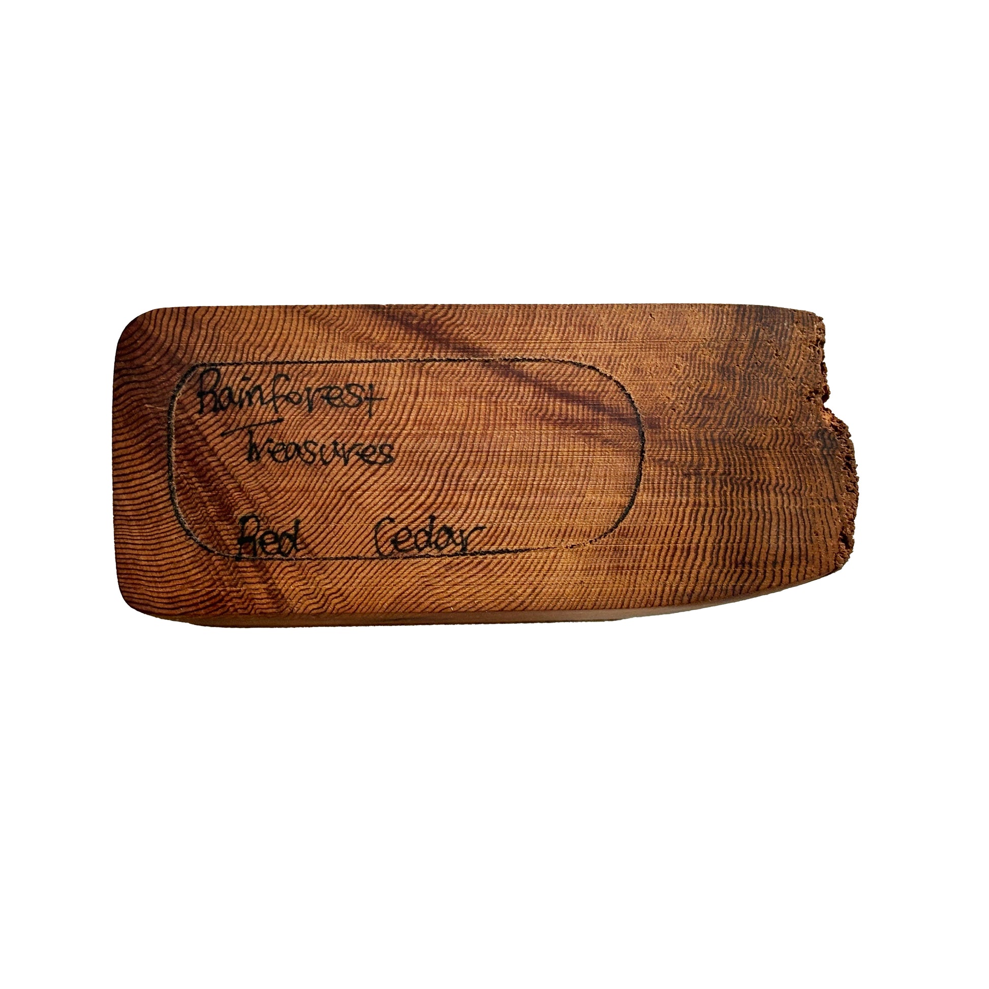 Live edge decorative box with lid