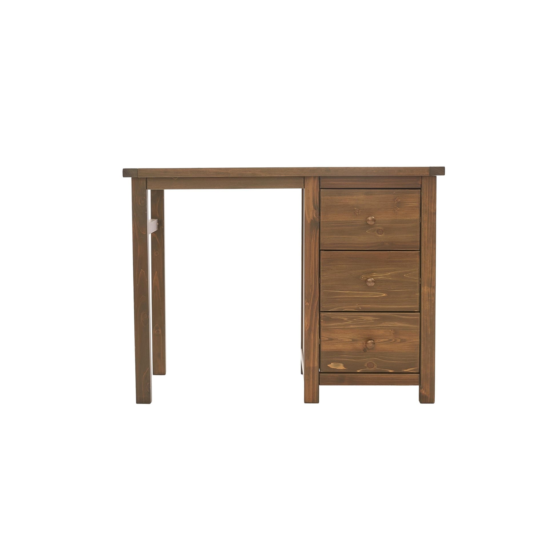 Ready-to-assemble solid wood desk