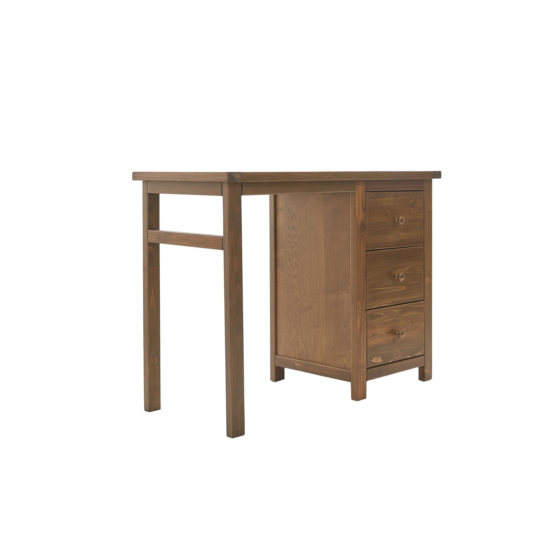 Ready-to-assemble solid wood desk