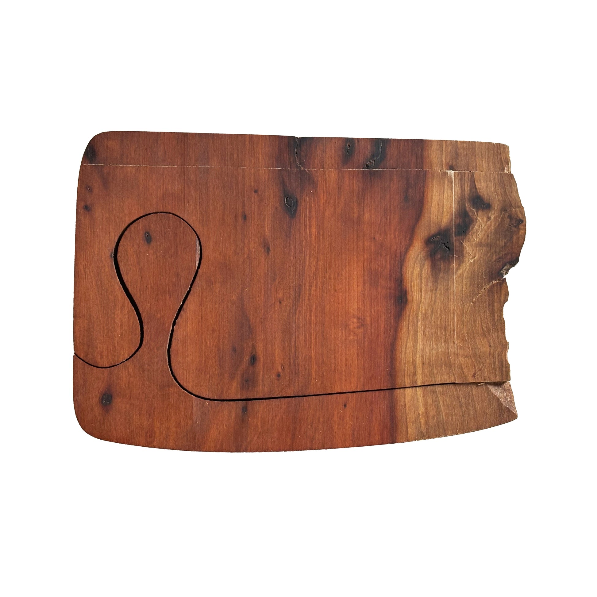 Live Edge puzzle box