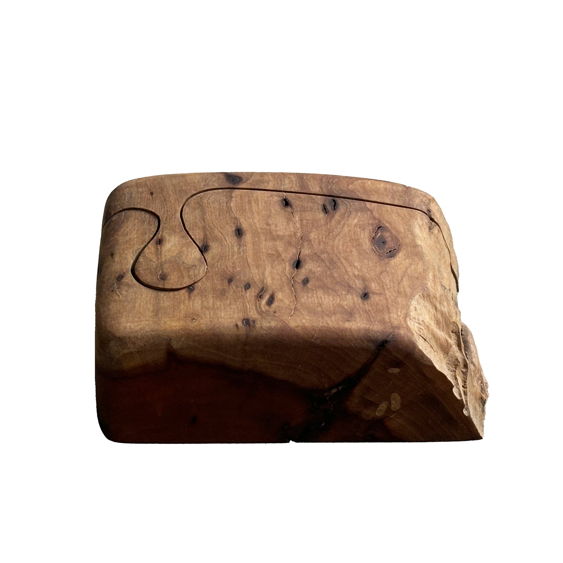 Live Edge puzzle box