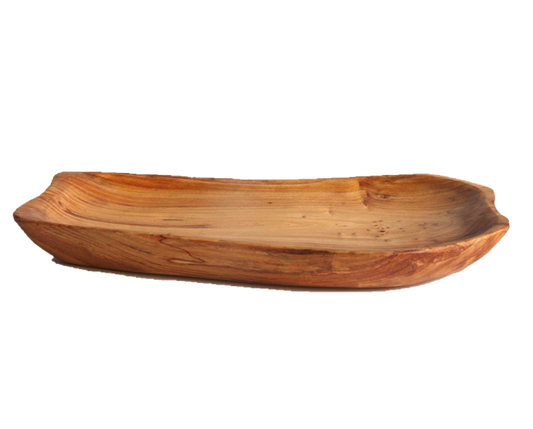 FUNCTIONAL ART is the best way to describe Greener Valley's stunning collection of stumps and roots that have been handcrafted into beautiful wine holders, cheese boards, platters, bowls and stools. Handcrafted from the roots and stumps of the Asian Cypress known as Shan Mu. These beautiful stools function equally well as a stool, end table or plant stand. Each piece is absolutely unique. This stool measures 24" high.