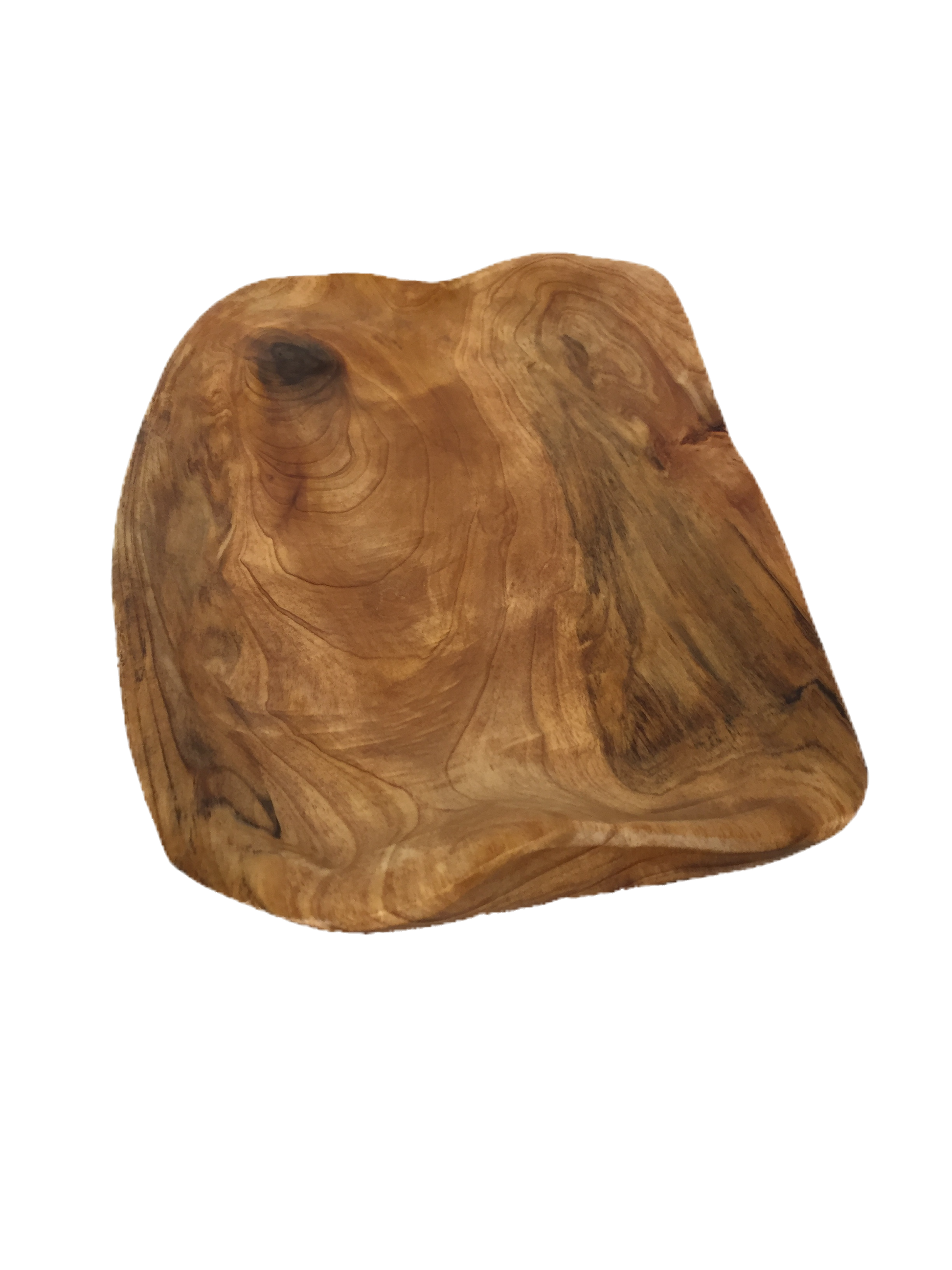 FUNCTIONAL ART is the best way to describe Greener Valley's stunning collection of stumps and roots that have been handcrafted into beautiful wine holders, cheese boards, platters, bowls and stools. Handcrafted from the roots and stumps of the Asian Cypress known as Shan Mu. These beautiful stools function equally well as a stool, end table or plant stand. Each piece is absolutely unique. This stool measures 24" high.