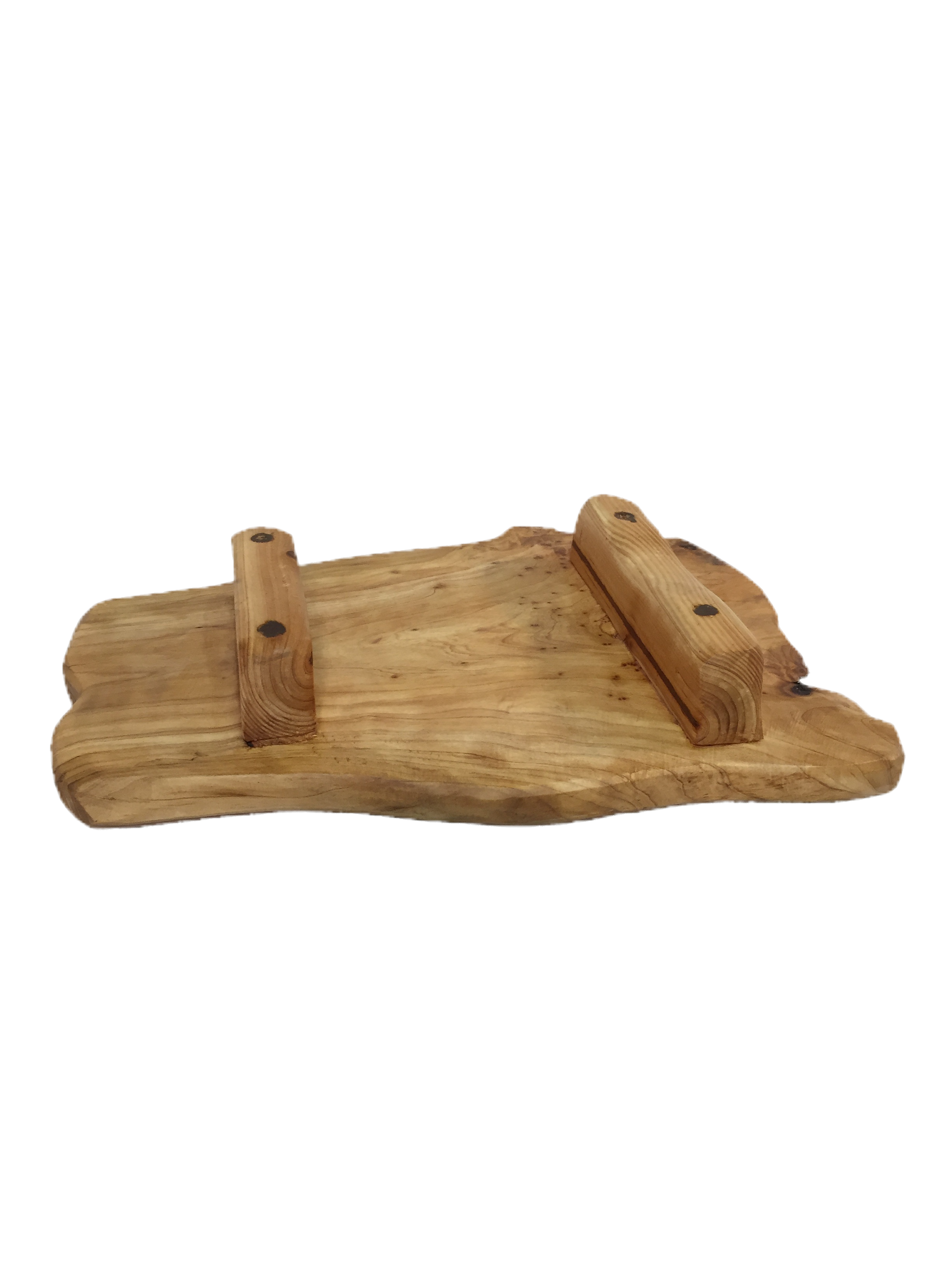 FUNCTIONAL ART is the best way to describe Greener Valley's stunning collection of stumps and roots that have been handcrafted into beautiful wine holders, cheese boards, platters, bowls and stools. Handcrafted from the roots and stumps of the Asian Cypress known as Shan Mu. These beautiful stools function equally well as a stool, end table or plant stand. Each piece is absolutely unique. This stool measures 24" high.
