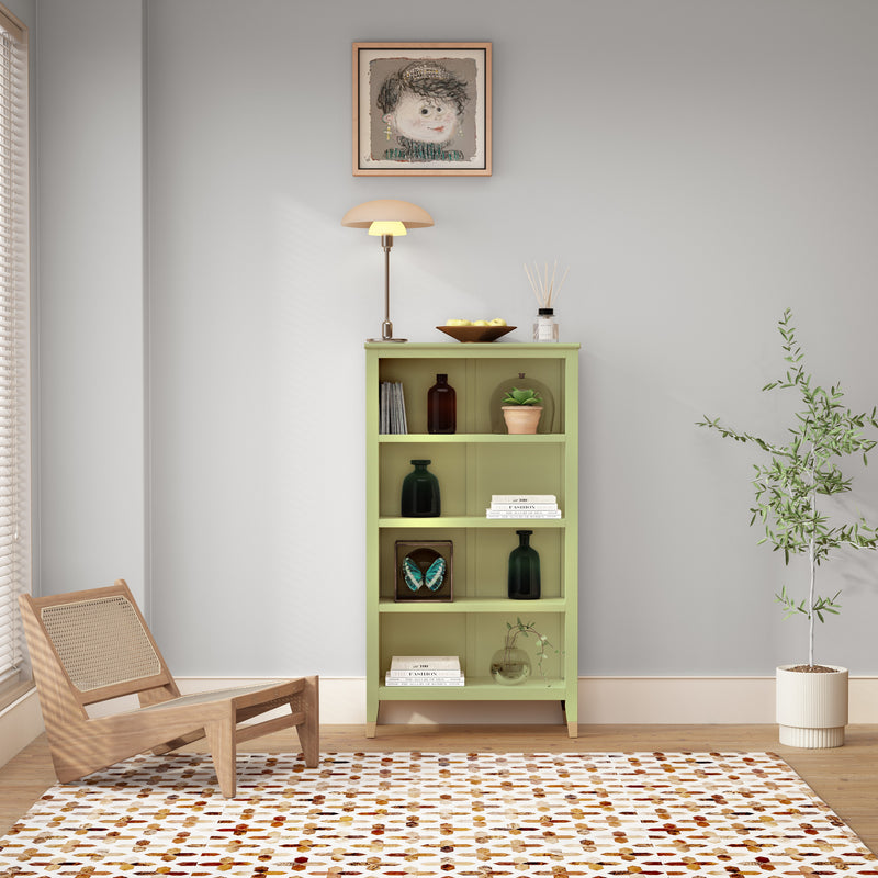 Greener Valley Bookcase with 4 Shelves - Medium - B308