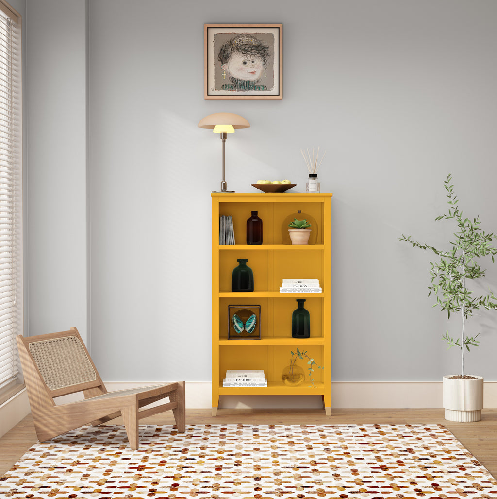Greener Valley Bookcase with 4 Shelves - Medium - B308