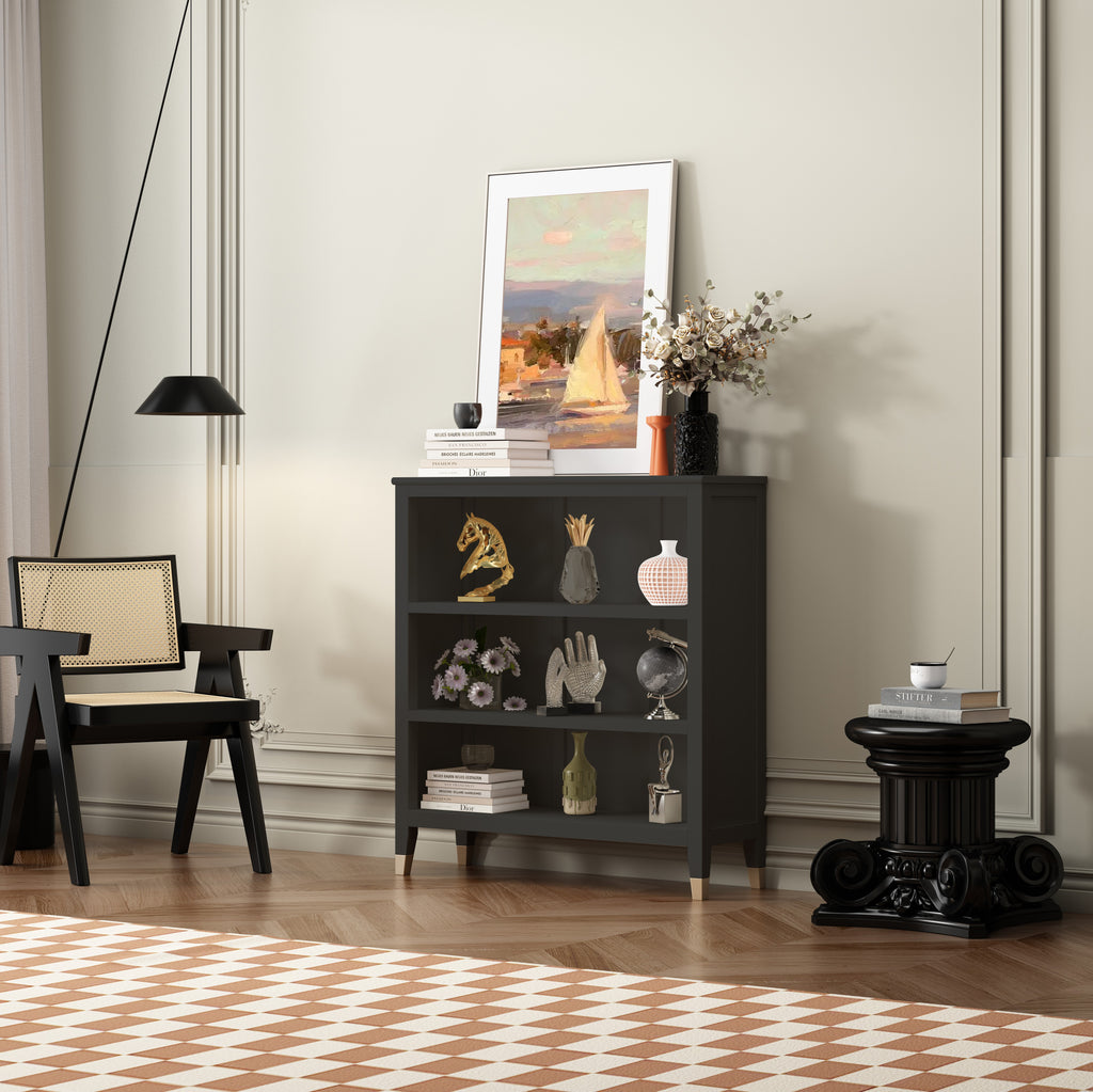 Greener Valley Bookcase with 3 Shelves - Short - B301