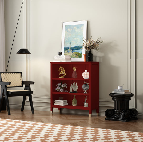 Greener Valley Bookcase with 3 Shelves - Short - B301