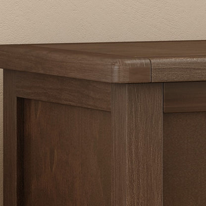 Ready-to-assemble storage bench