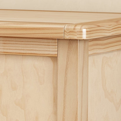 Ready-to-assemble storage bench