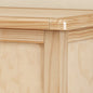 Ready-to-assemble storage bench