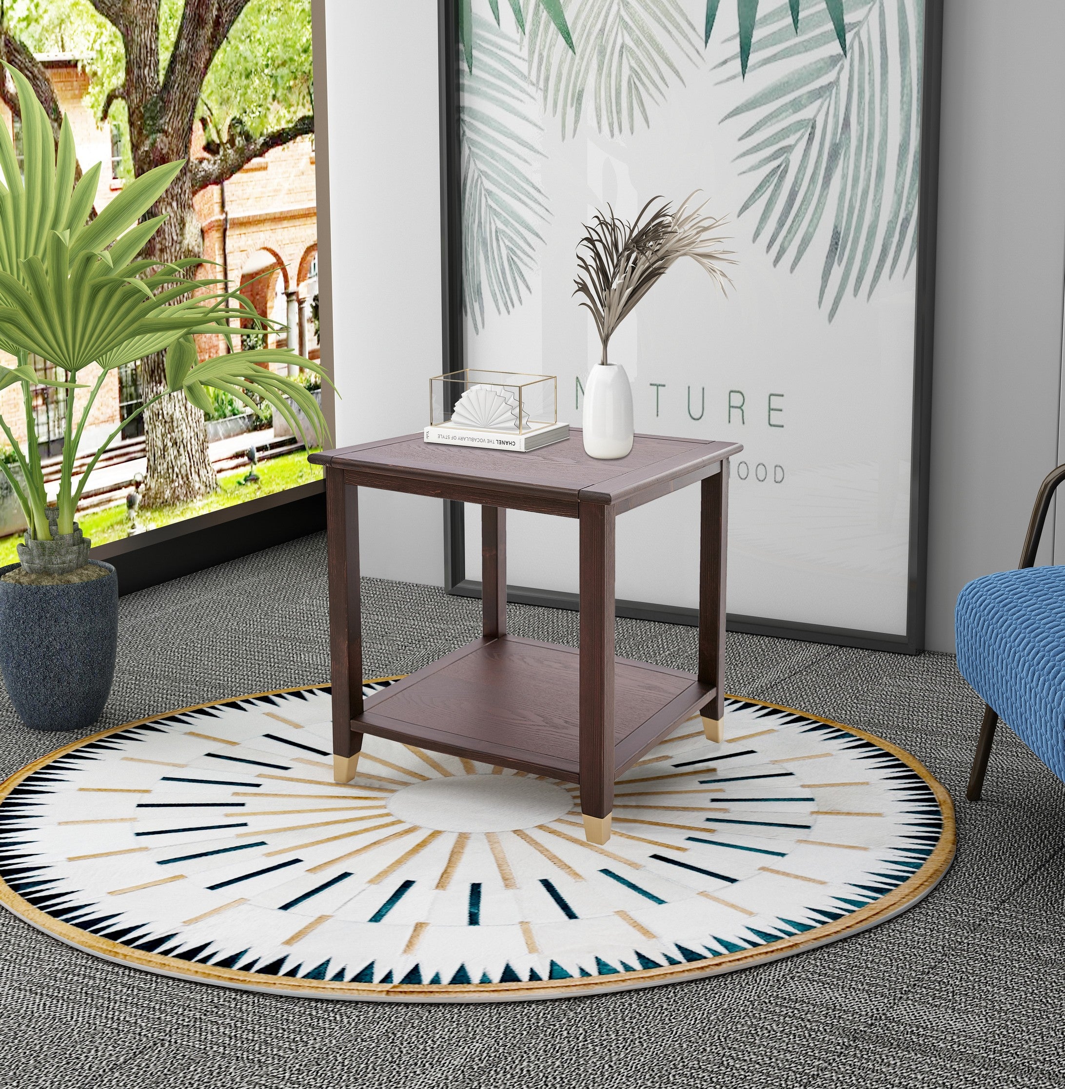 Greener Valley Side Table - B306