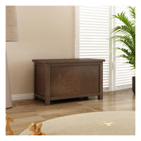 Greener Valley Solid Wood Denver Flip Top Storage Bench - DN108