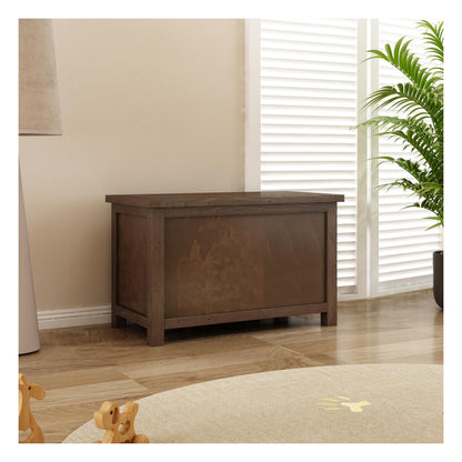 Ready-to-assemble storage bench