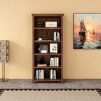Greener Valley Solid Wood Denver Bookshelf with 5 Shelves - Tall - DN302
