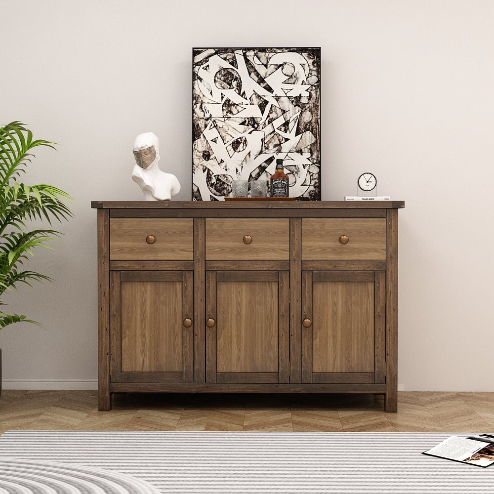 Greener Valley Solid Wood Denver Long Sideboard - DN400