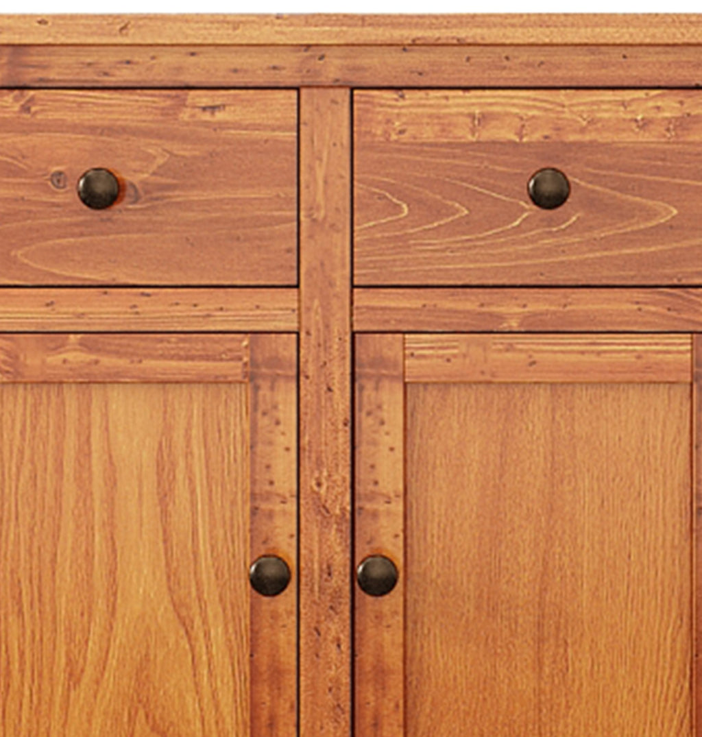 Greener Valley Solid Wood Denver Long Sideboard - DN400