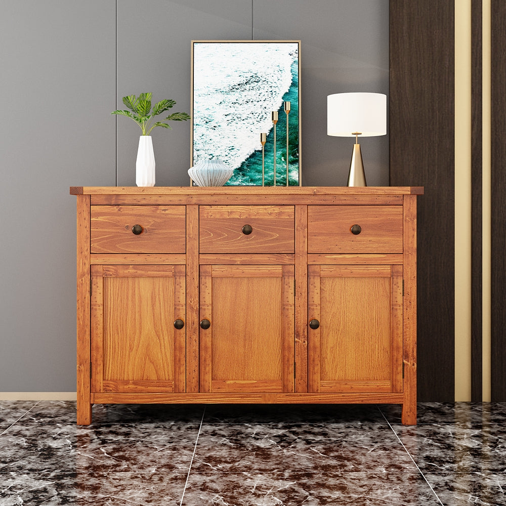Greener Valley Solid Wood Denver Long Sideboard - DN400
