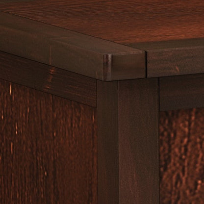 Ready-to-assemble storage bench