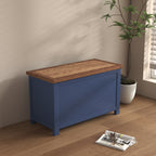 Greener Valley Solid Wood Waxed Flip Top Storage Bench - WA108