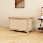 Greener Valley Solid Wood Mountainside Flip Top Storage Bench - M108