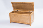 Greener Valley Solid Wood Mountainside Flip Top Storage Bench - M108