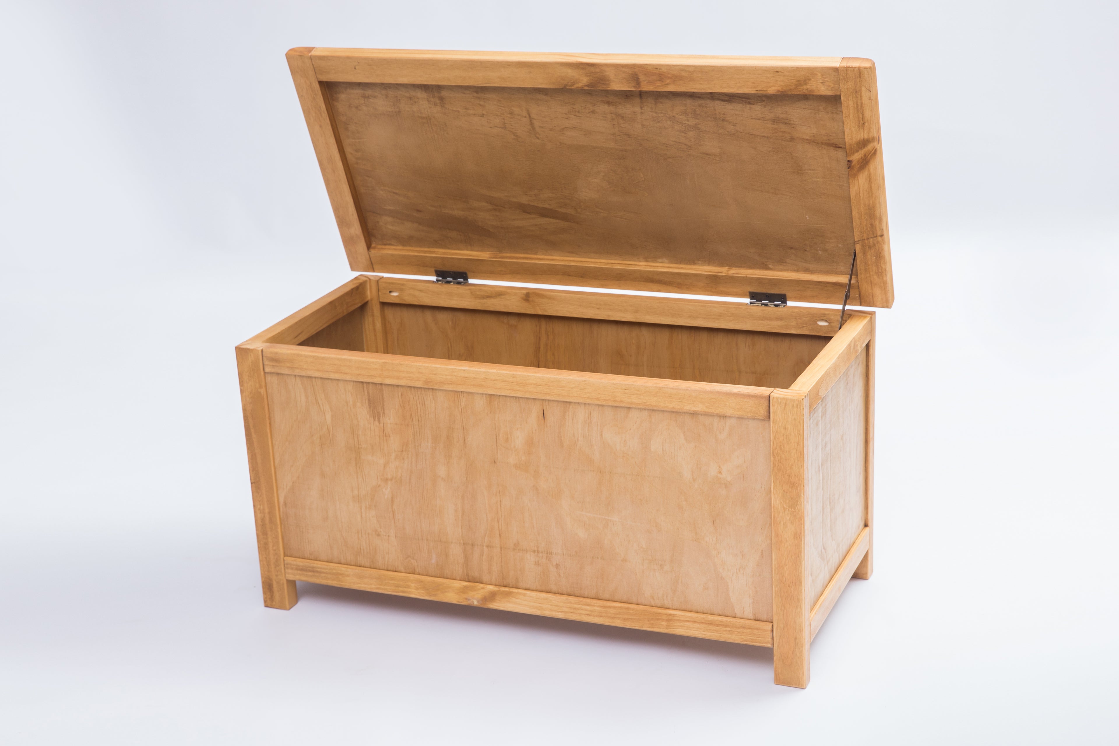 Greener Valley Solid Wood Mountainside Flip Top Storage Bench - M108