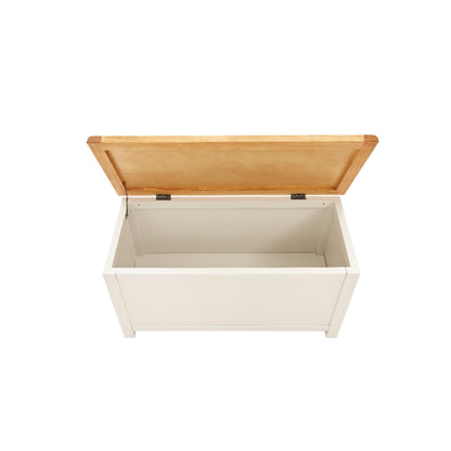 Ready-to-assemble storage bench