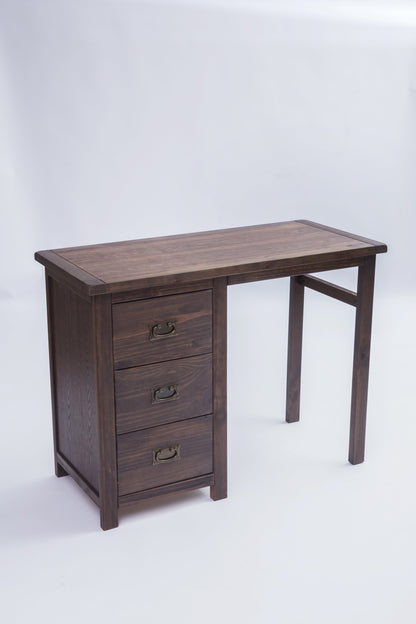 Ready-to-assemble solid wood desk