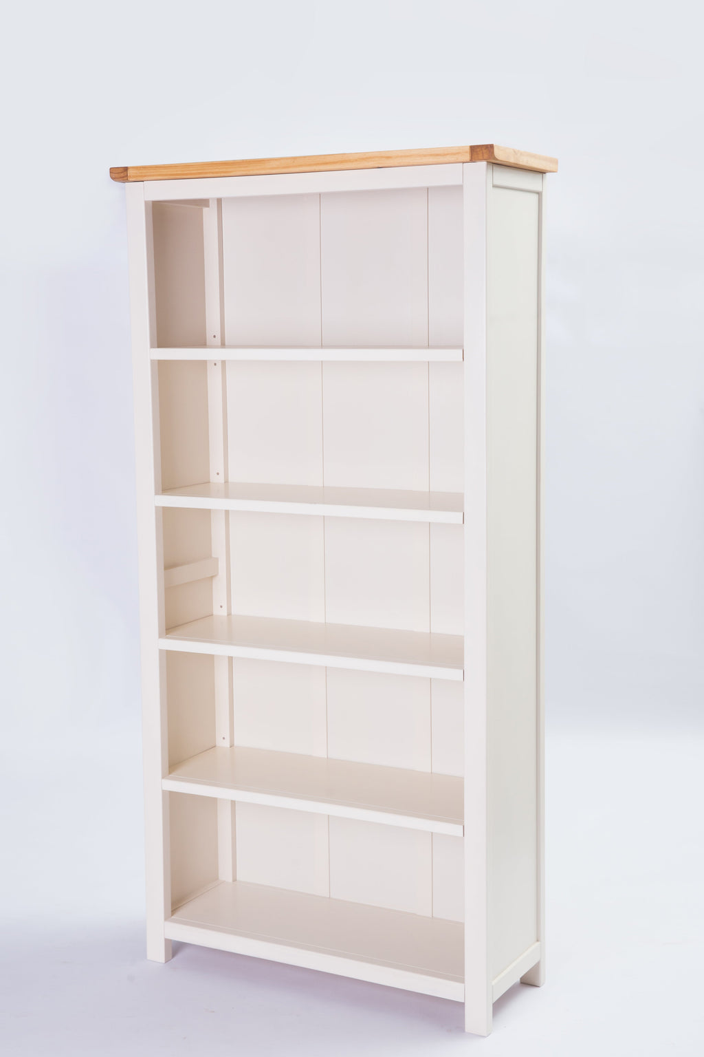 Greener Valley Solid Wood Mountainside Bookshelf with 5 Shelves - Tall - MS302