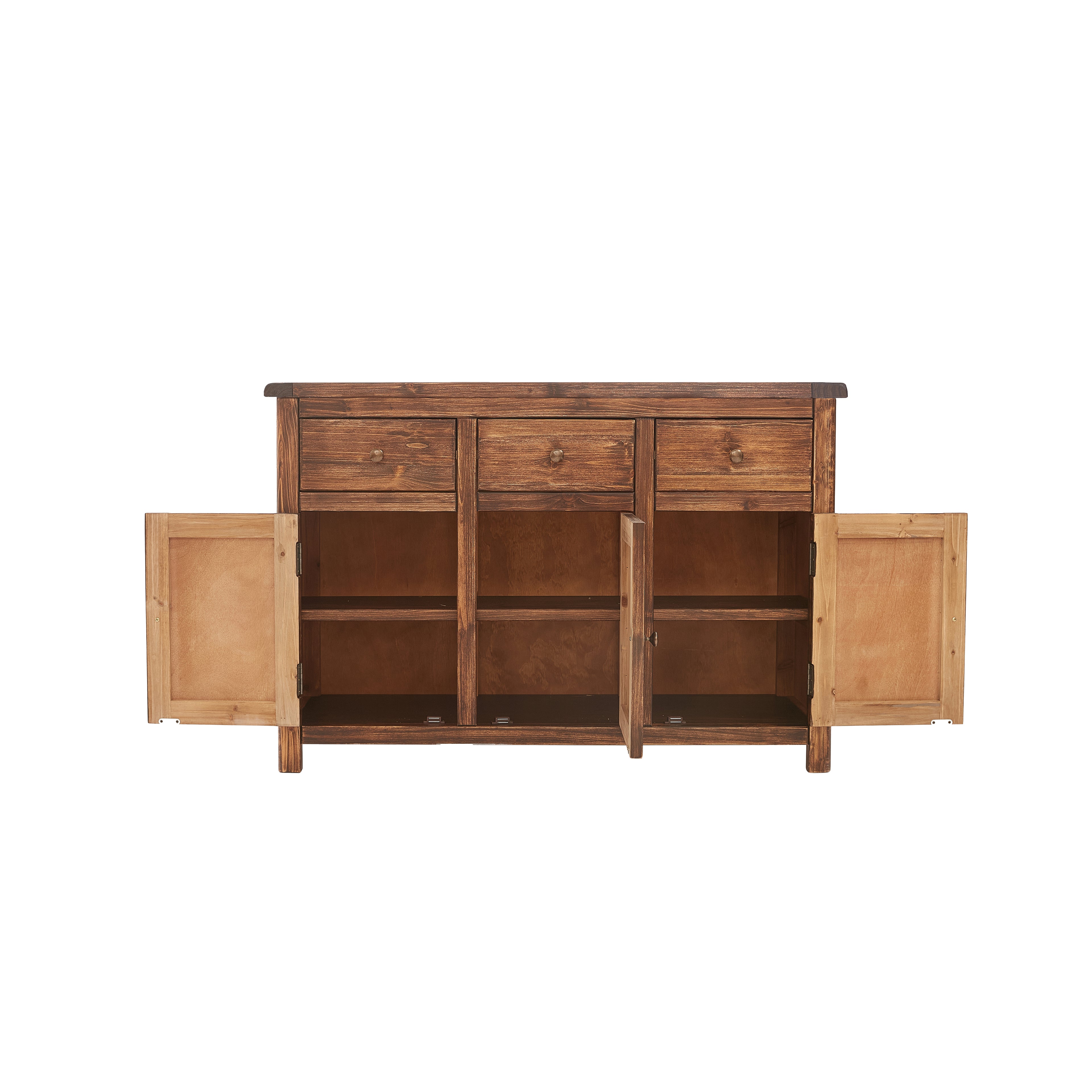 Greener Valley Solid Wood Mountainside Long Sideboard - MS400