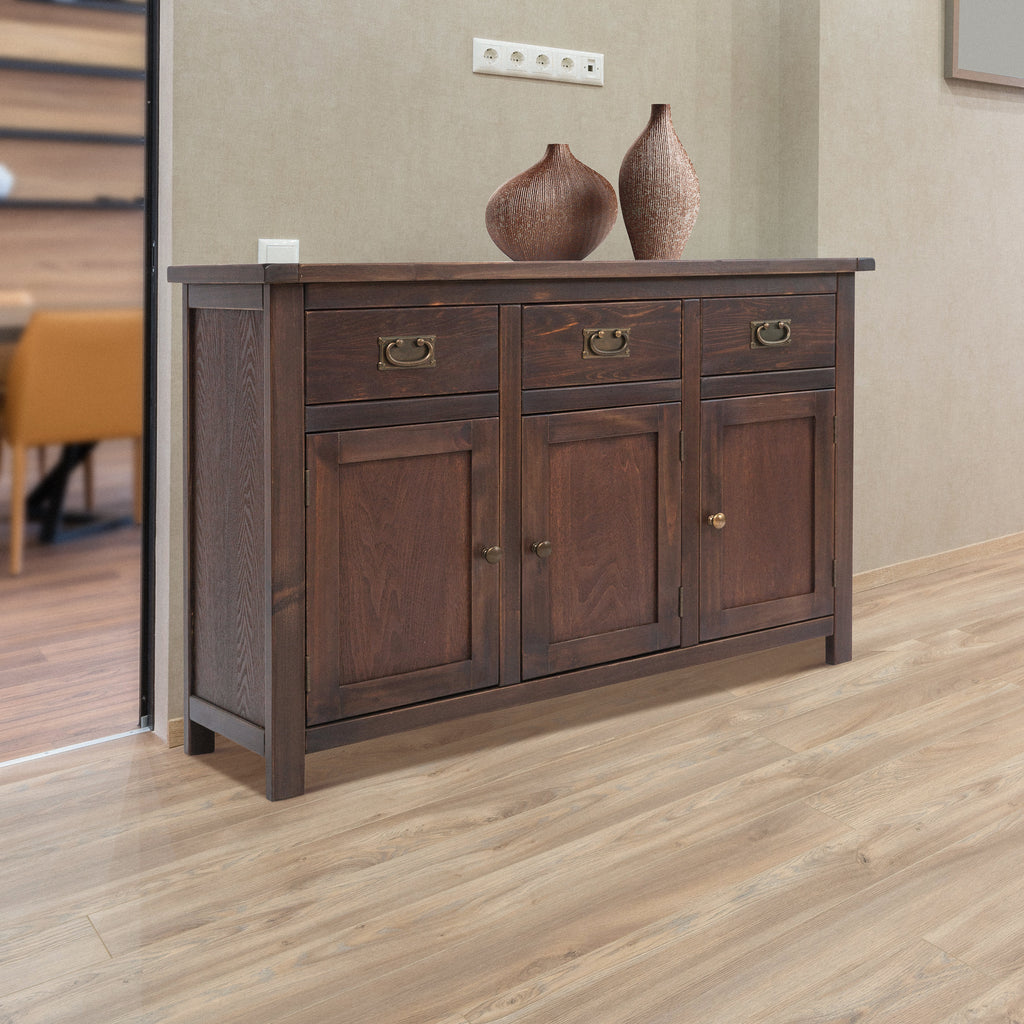 Greener Valley Solid Wood Mountainside Long Sideboard - MS400