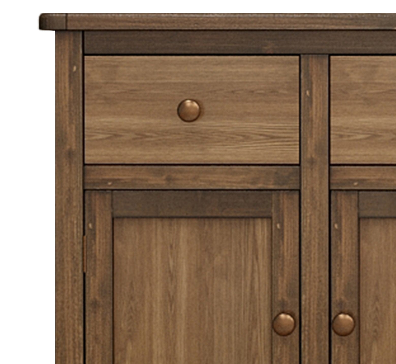 Greener Valley Solid Wood Mountainside Long Sideboard - MS400