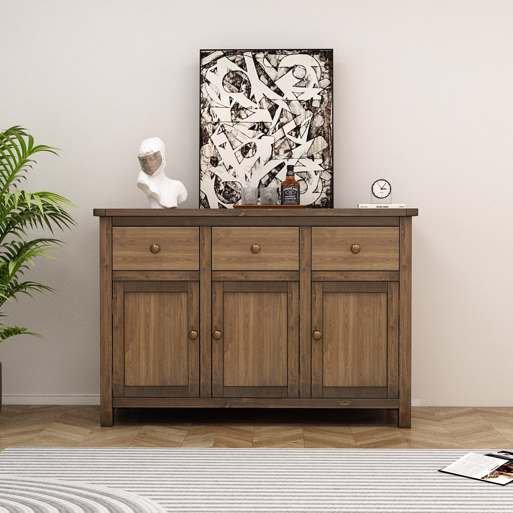 Greener Valley Solid Wood Mountainside Long Sideboard - MS400