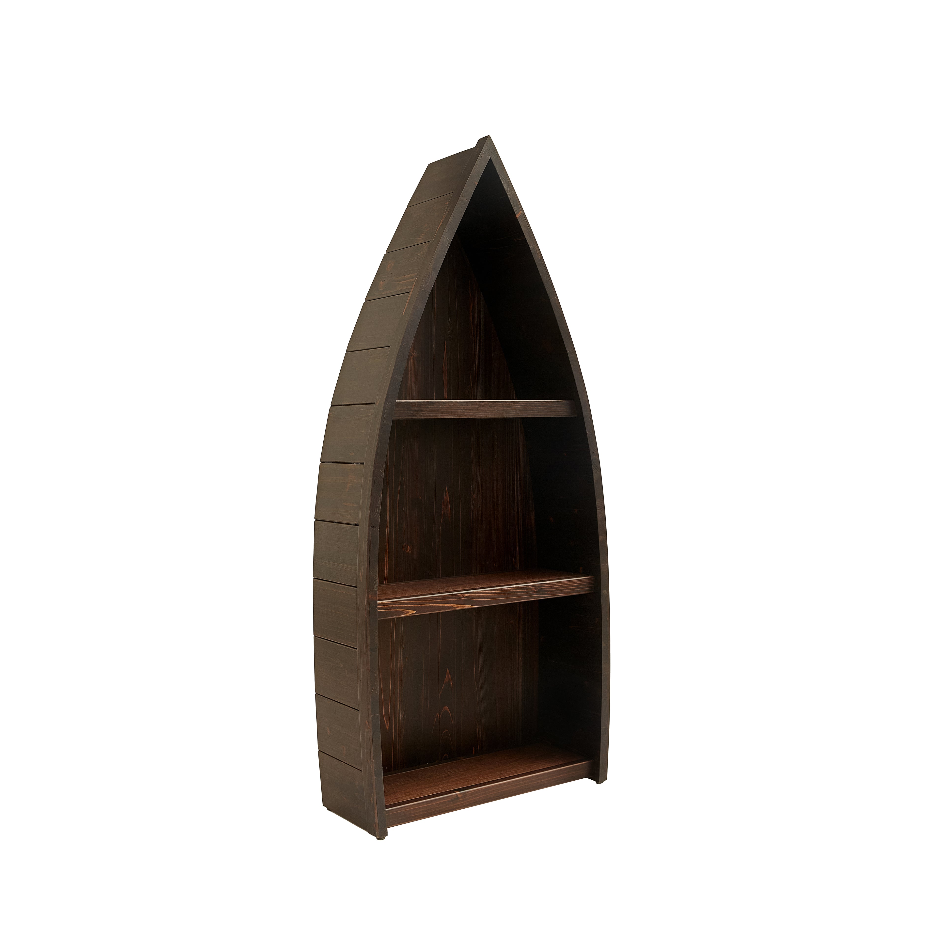 Greener Valley Canoe Shaped Bookcase - M500
