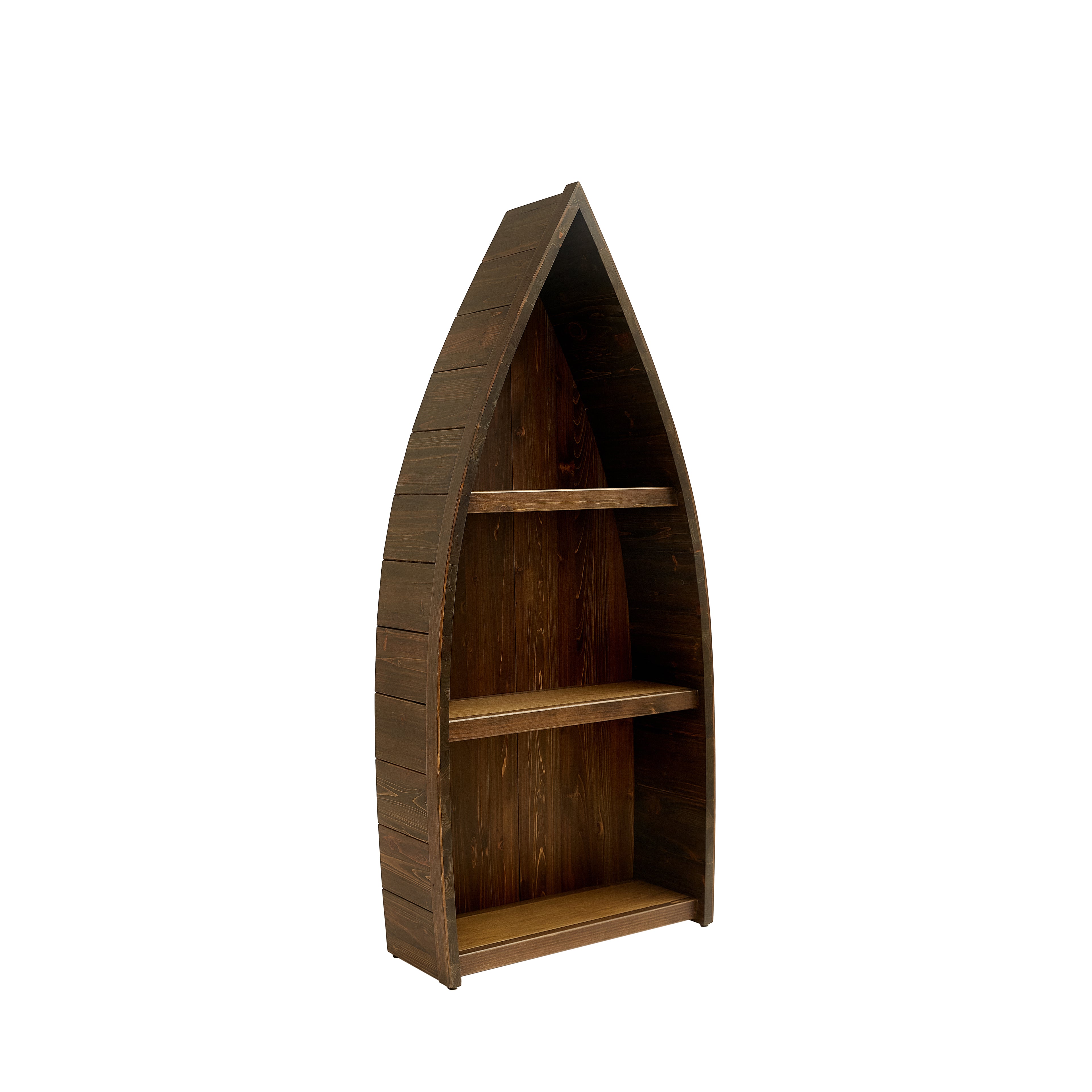 Greener Valley Canoe Shaped Bookcase - M500
