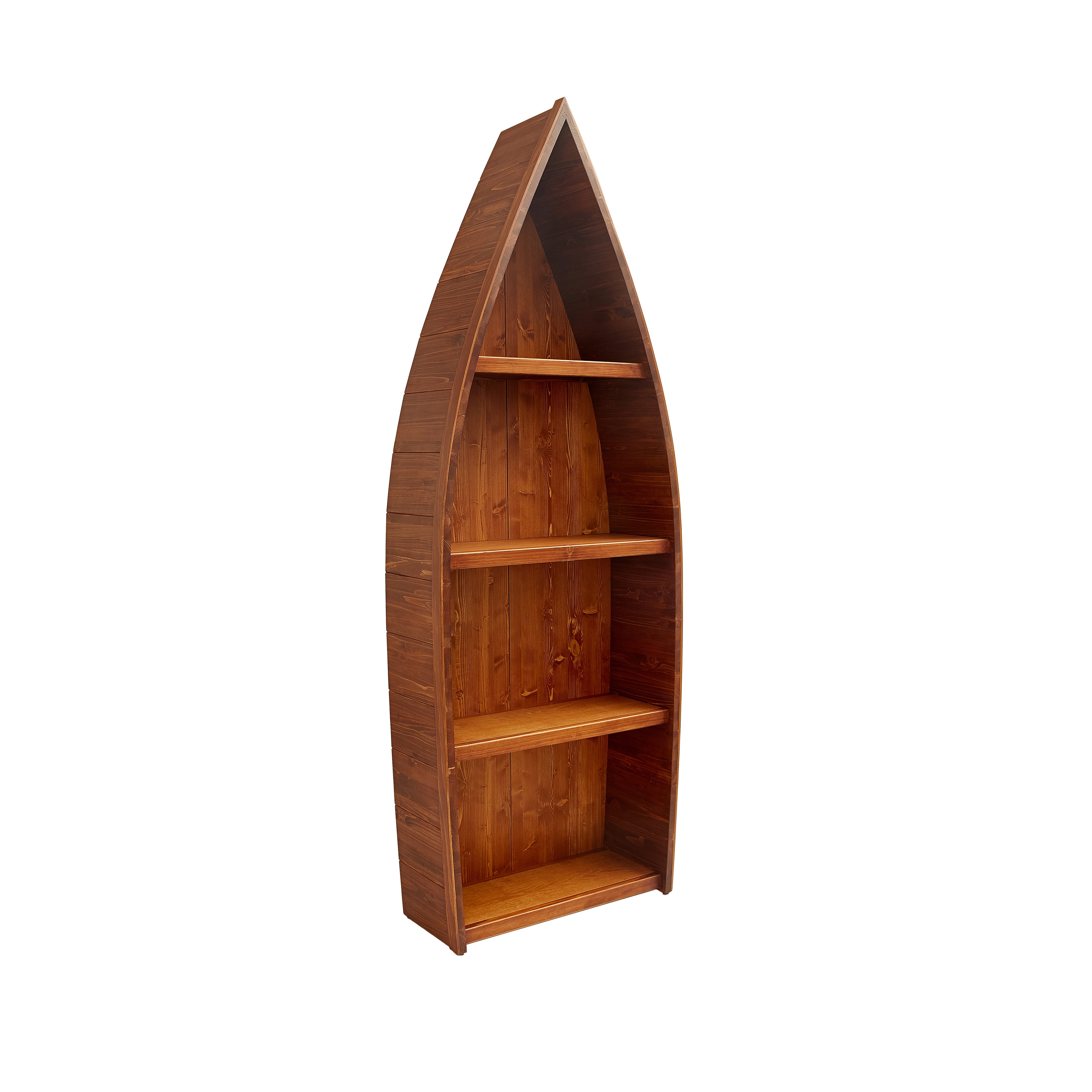 Greener Valley Canoe Shaped Bookcase - M500