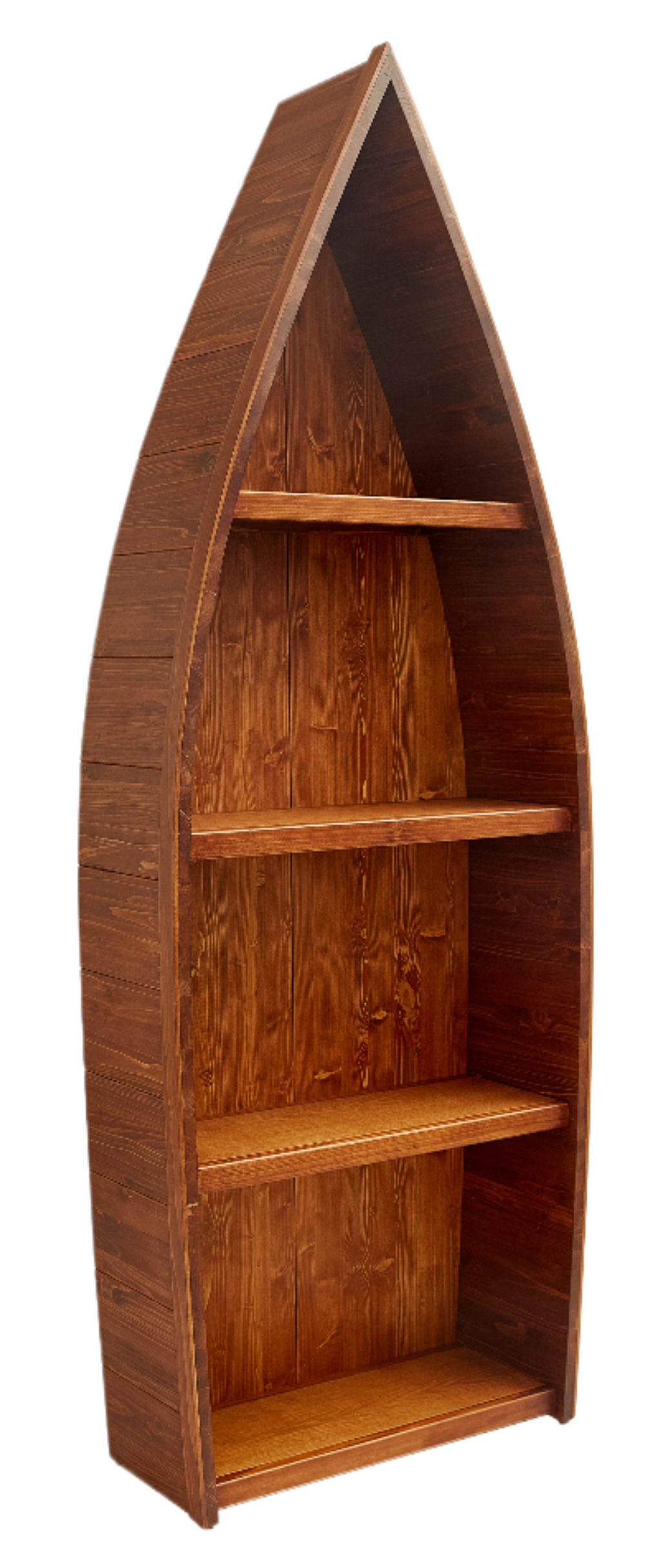 Greener Valley Canoe Shaped Bookcase - M500