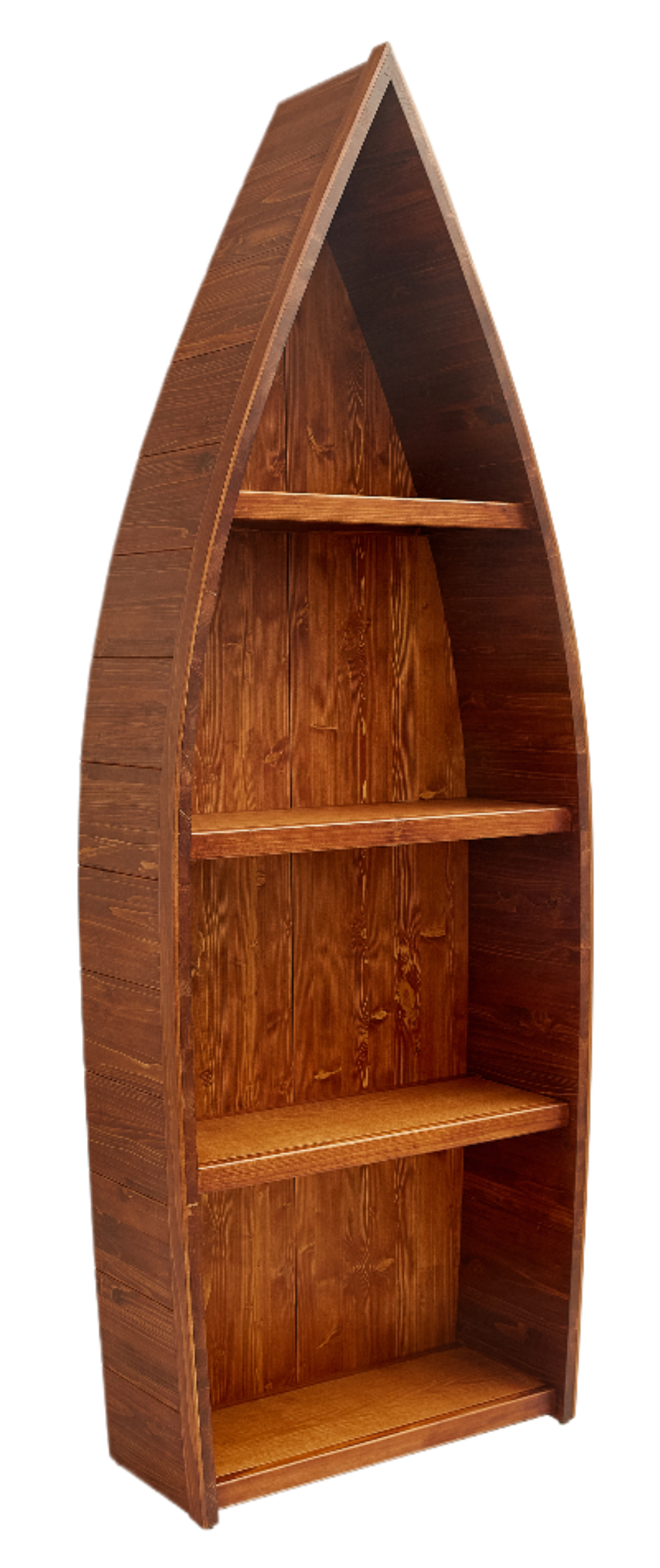 Greener Valley Canoe Shaped Bookcase - M500