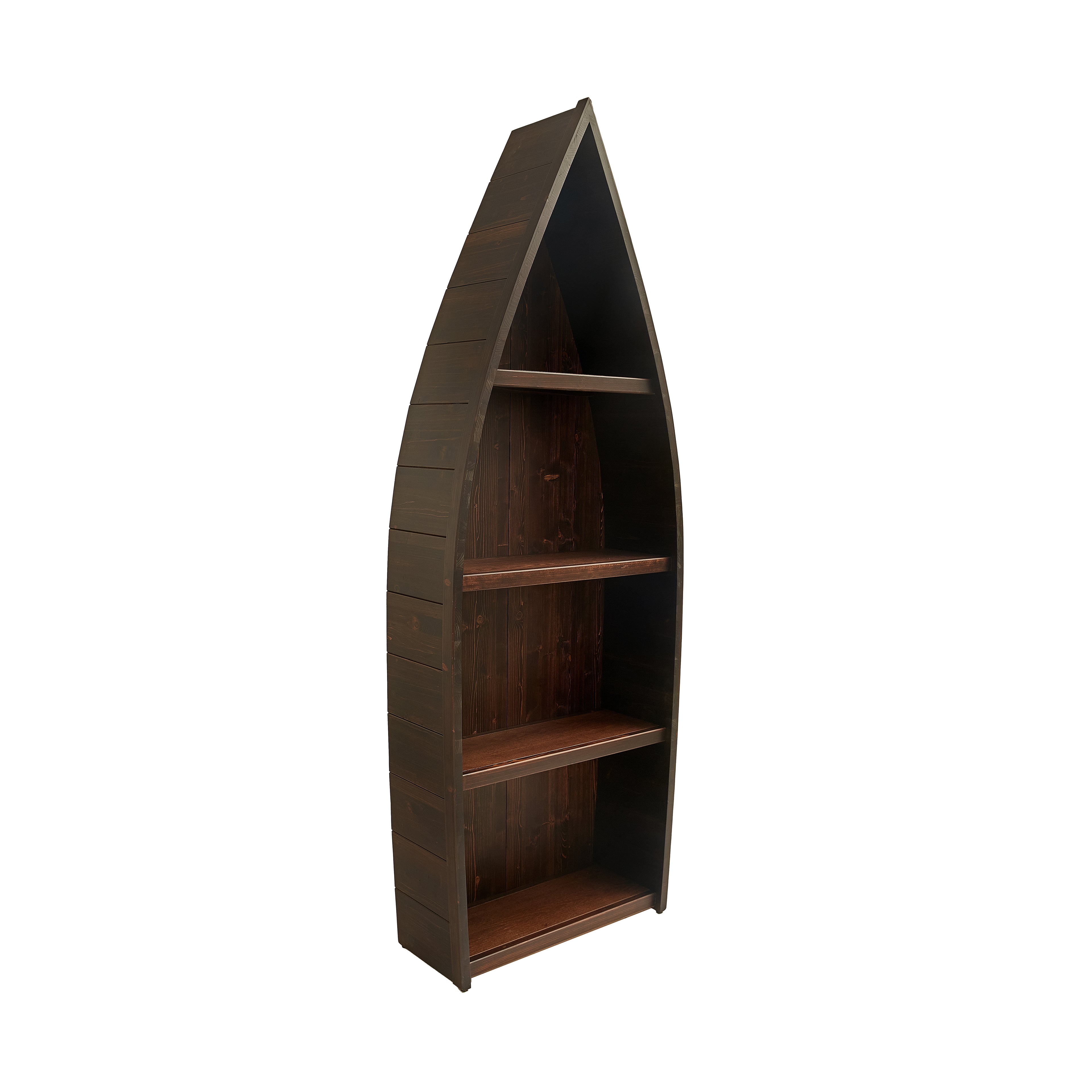 Greener Valley Canoe Shaped Bookcase - M500