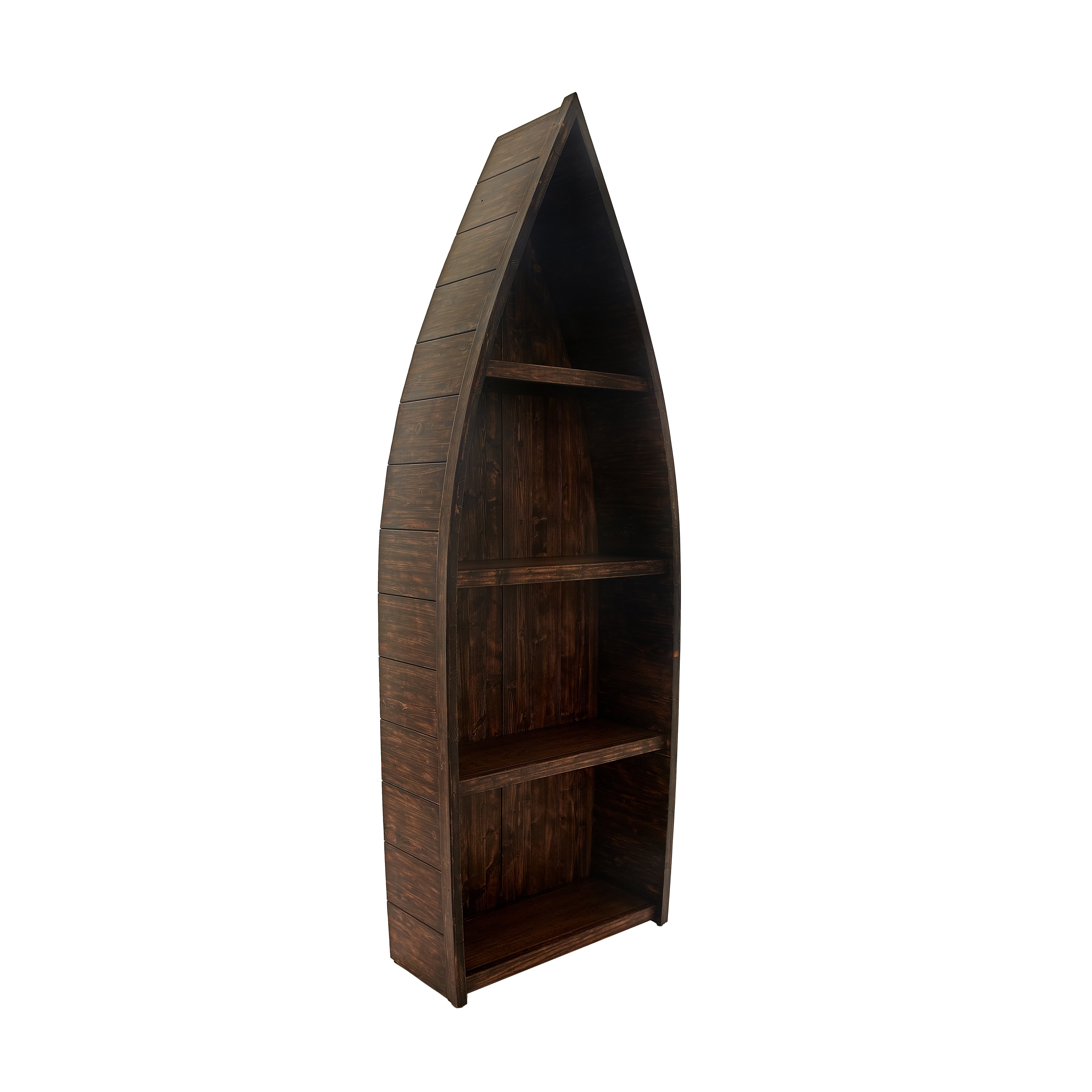 Greener Valley Canoe Shaped Bookcase - M500