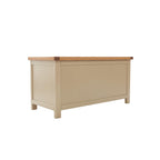 Greener Valley Solid Wood Waxed Flip Top Storage Bench - WA108