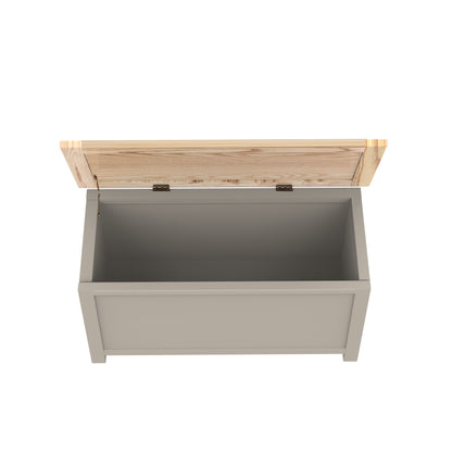 Ready-to-assemble storage bench
