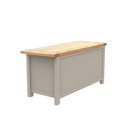 Ready-to-assemble storage bench