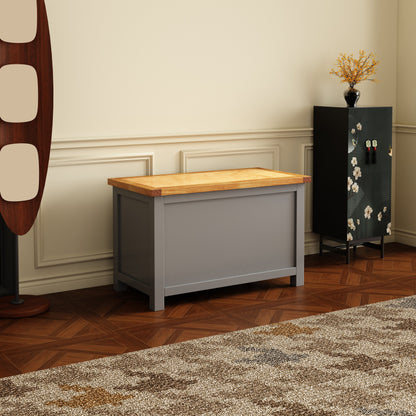 Ready-to-assemble storage bench