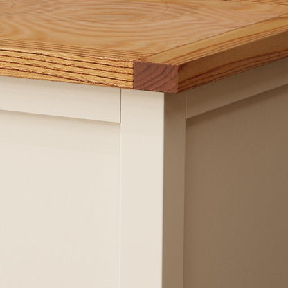 Ready-to-assemble storage bench