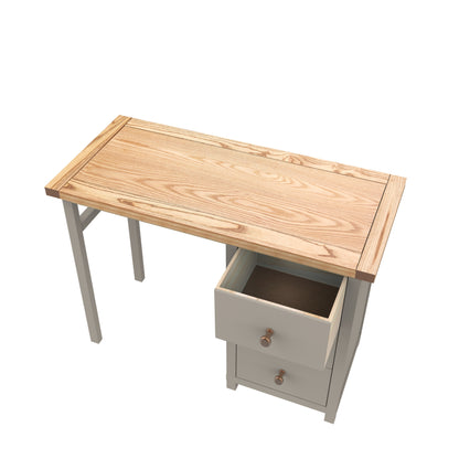 Ready-to-assemble solid wood desk