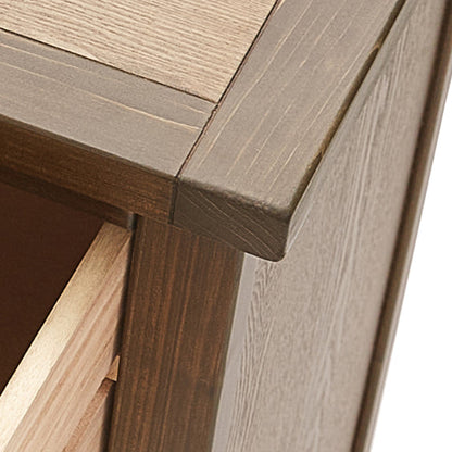 Ready-to-assemble solid wood desk